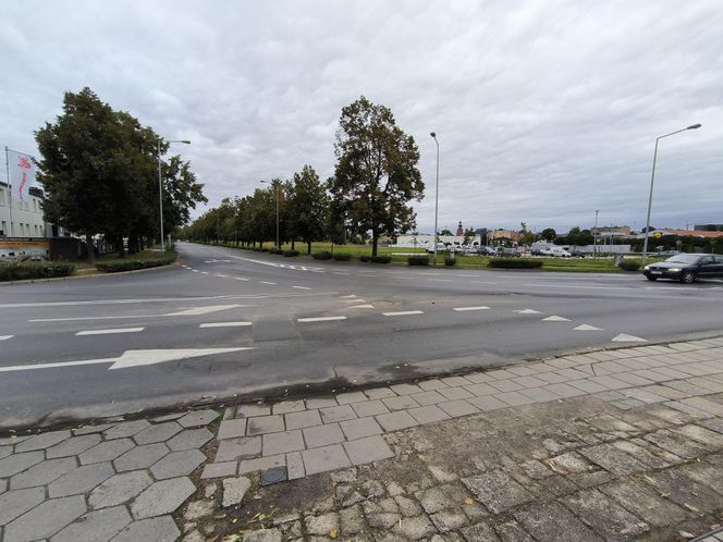 Skrzyżowanie ulic Norwida i Obrońców Lwowa