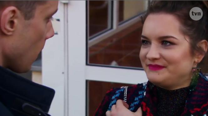 Na Wspólnej odc. 2905. Darek (Michał Mikołajczak), Kasia (Julia Chatys)