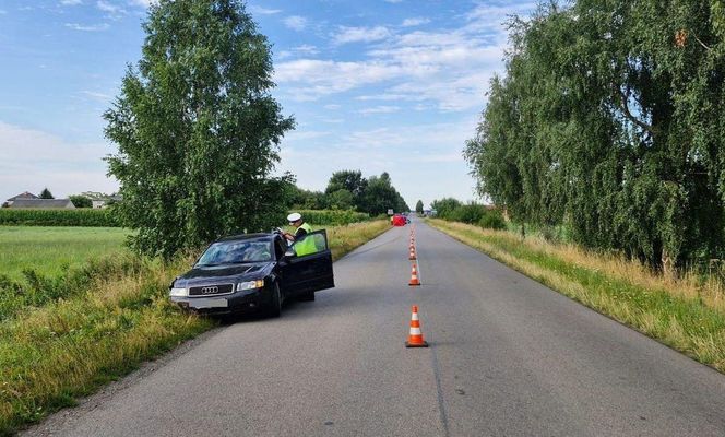 Tragiczny wypadek w Żerdzi. Nie żyje 46-letni rowerzysta