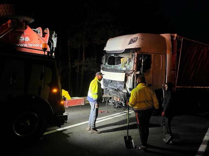 Tragedia na DK32 pod Zieloną Górą