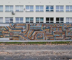 Mozaiki z PRL-u w Tychach - zdjęcia. Gdzie je znaleźć?
