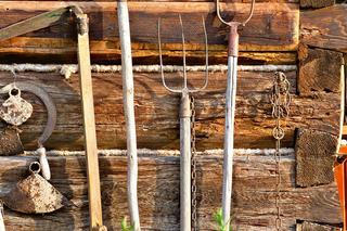 Stara chata w Bieszczadach