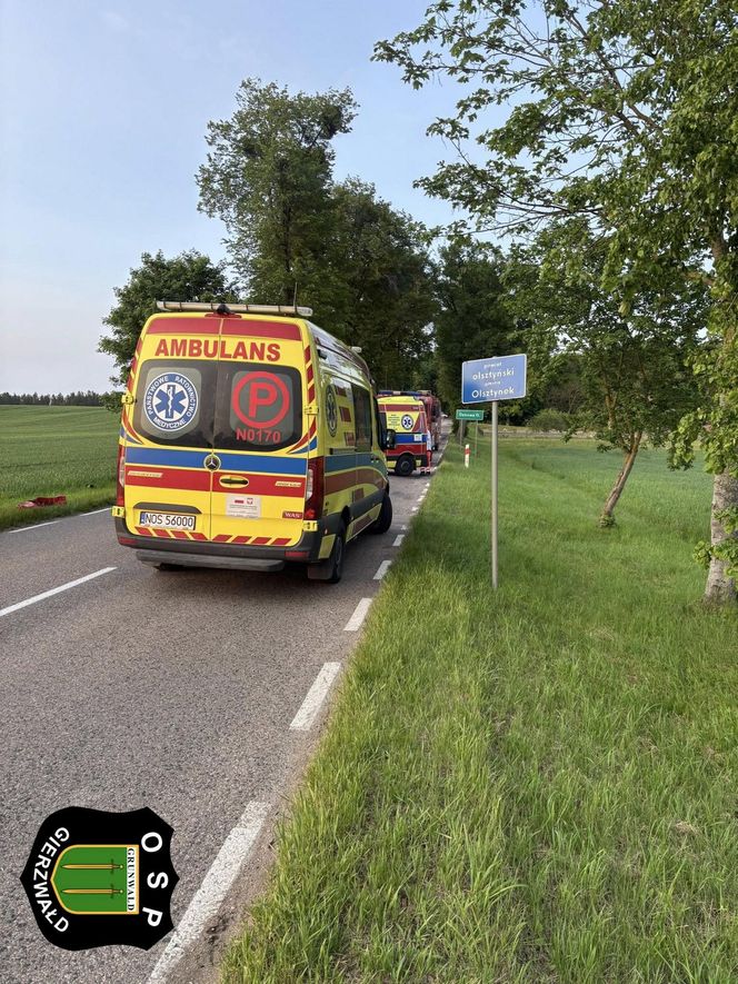  Zderzenie osobówki z motocyklem. Dwie osoby nie żyją