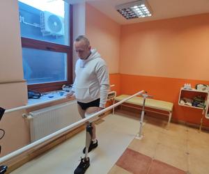 W 2019 roku stracił nogę w wypadku teraz dostał najnowocześniejszą protezę