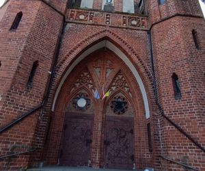 To jeden z piękniejszych kościołów w Olsztynie. Powstał dla armii niemieckiej