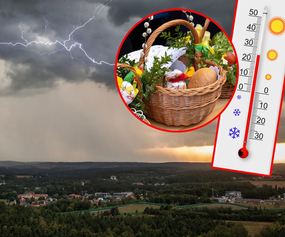 Temperatury jak latem, ale z burzami. Taka będzie pogoda w Wielkanoc. Synoptycy nie mają złudzeń