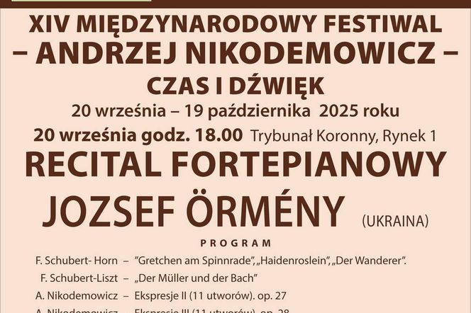 Festiwal Czas i dźwięk - Koncerty w Trybunale Koronnym w Lublinie [AUDIO]