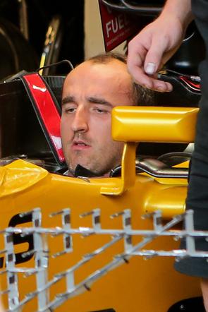 Robert Kubica - testy Renault