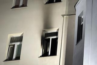 Pożar mieszkania w centrum Warszawy