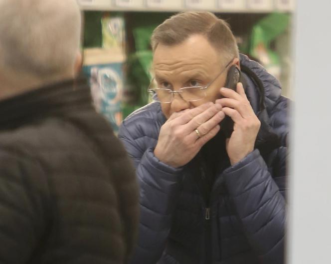 Andrzej Duda na zakupach przedświątecznych