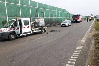 Piekary Śląskie: Śmiertelny wypadek na autostradzie A1 [ZDJĘCIA]