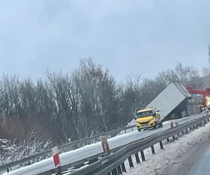 Wypadek na S1 w Sosnowcu