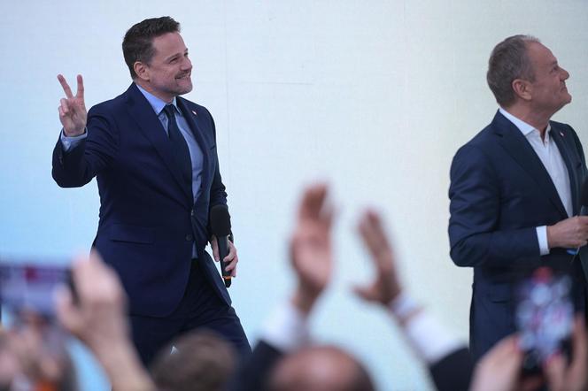 Rafał Trzaskowski po ogłoszeniu wyników exit poll