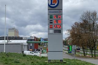 Ceny paliw na stacjach w Sosnowcu w październiku 2023