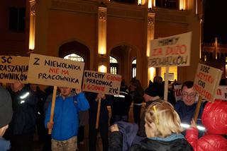 Protest pracowników Poczty Polskiej