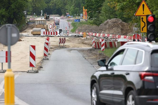 Trwa przebudowa odcinka drogi nr 928 między Mikołowem i Kobiórem
