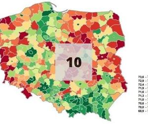 Gdzie Polacy żyją najdłużej? Oto lista 10 powiatów