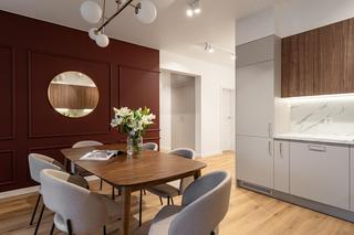 Mieszkanie w stylach glamour i loft