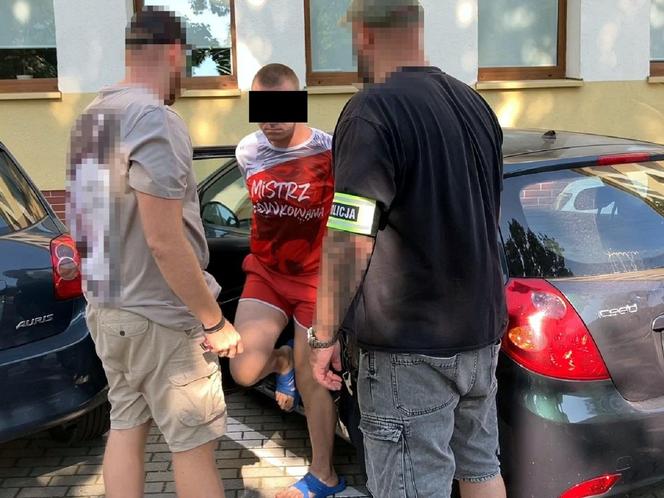 Recydywista zaatakował 21-latka w centrum Torunia. Został zatrzymany przez policję