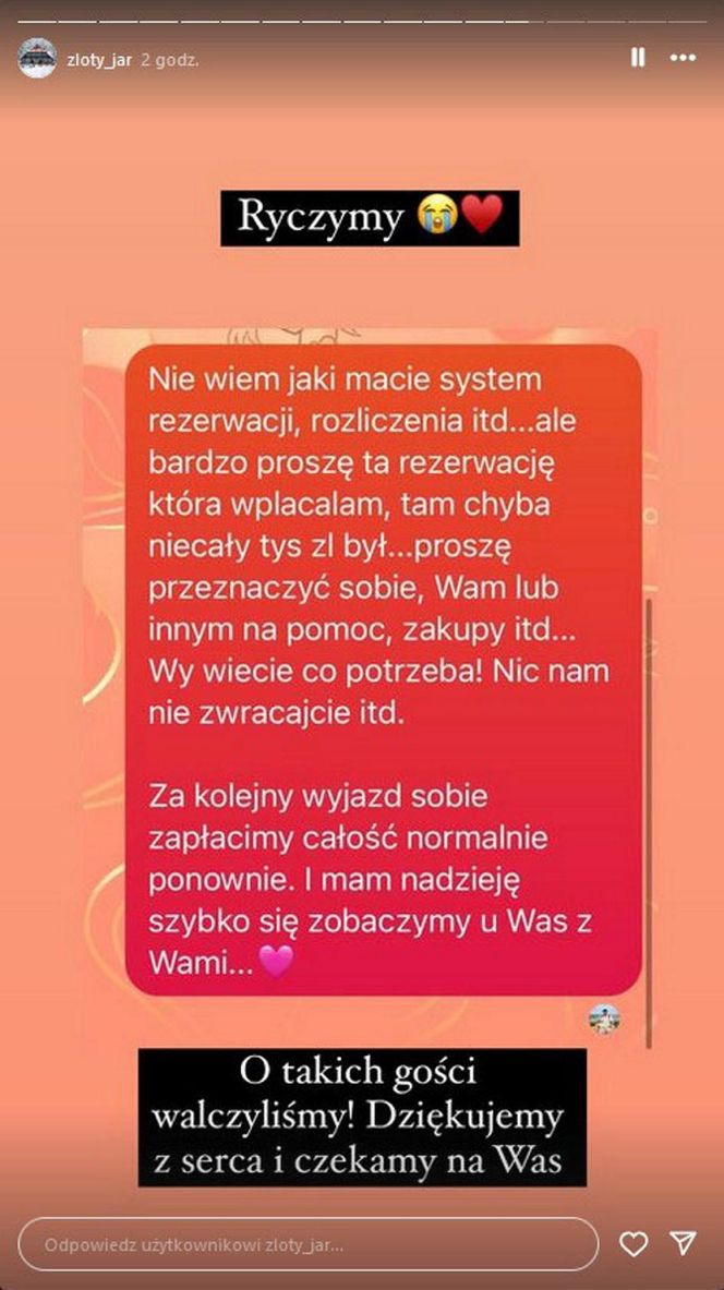 Powódź odcięła ich od świata, musieli zamknąć pensjonat. Niewiarygodne, co napisała im turystka!