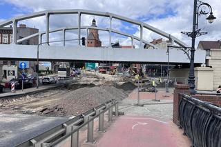 Na Spichrzowej praca wre! Sprawdziliśmy, jak przebiegają prace w centrum Gorzowa