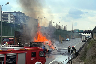 Śmiertelny wypadek na S8. Ciężarówka stanęła w płomieniach 
