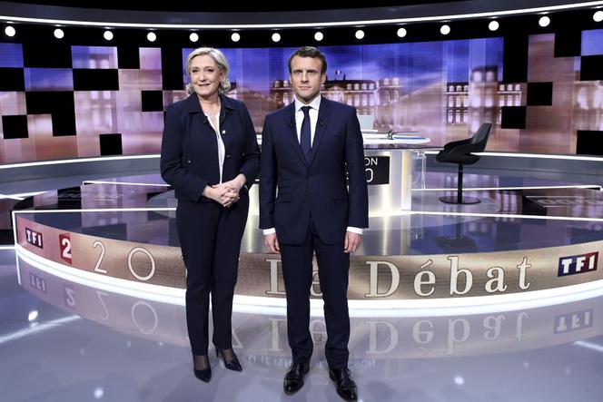 debata Marine Le Pen Emmanuel Macron
