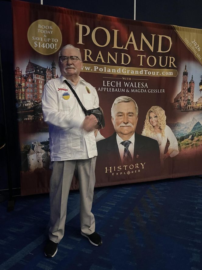 Lech Wałęsa podbił Teksas