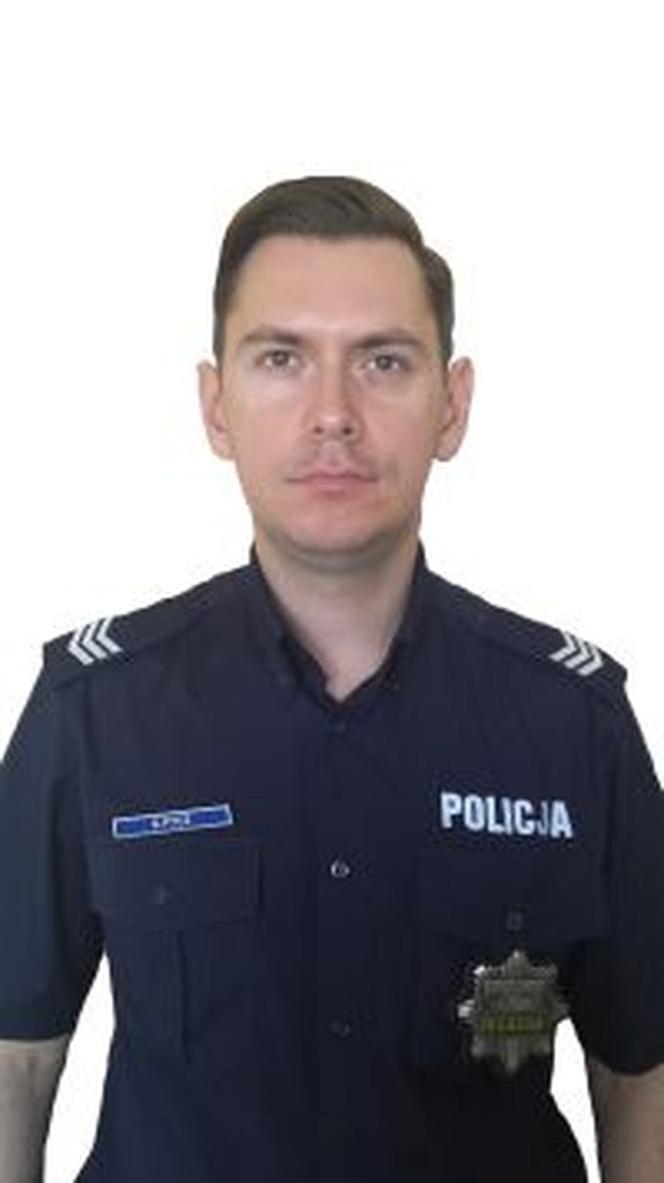 sierżant sztabowy Karol Pycz (KOMISARIAT POLICJI IV W BIAŁYMSTOKU)