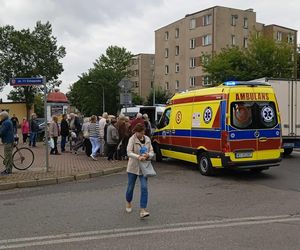 Potrącenie pieszego na pasach Rynkowa Siedlce