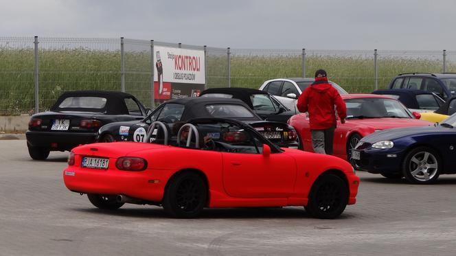 Mazda MX-5 - zlot 2014 fanów w Polsce na torze Jastrząb
