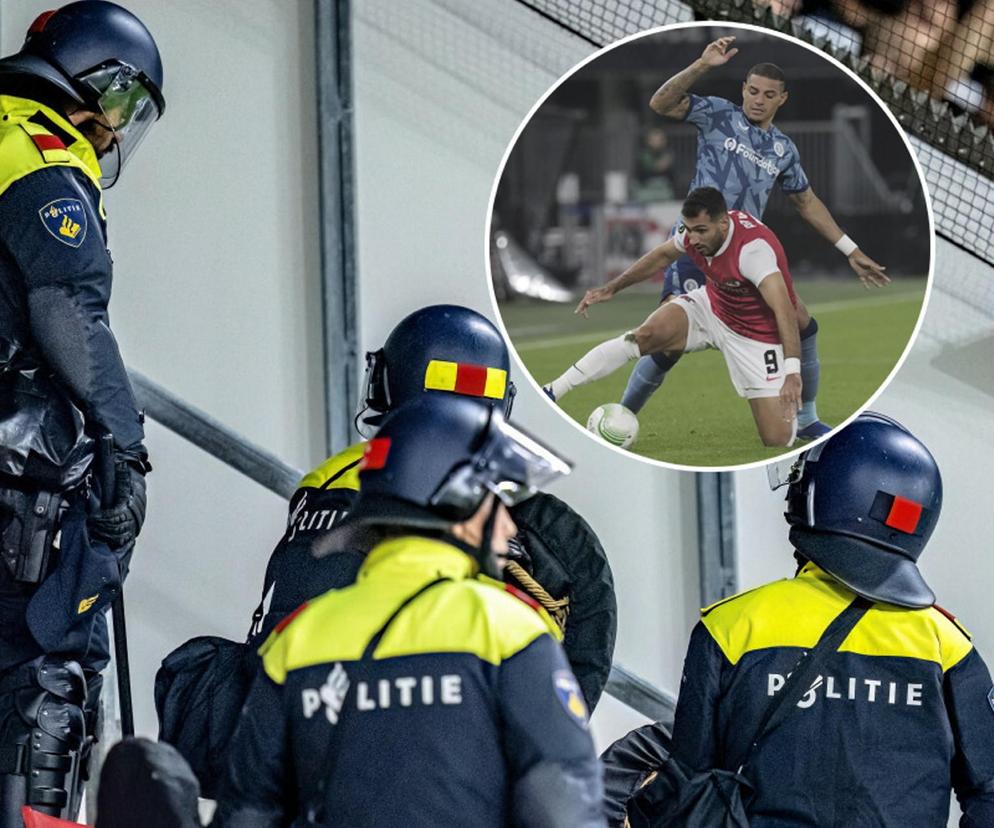  Kolejny skandal po meczu w Alkmaar! Interweniowała policja, zatrzymano angielskich kibiców 