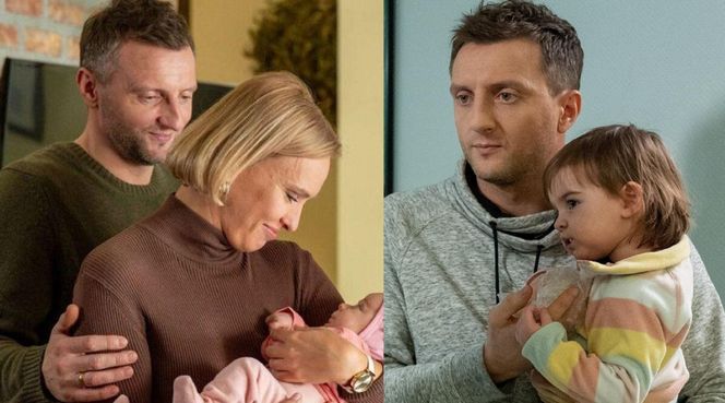 M jak miłość. Dorota i Bartek będą mieli dziecko w nowym sezonie? Dalsze losy jego córki nie są jeszcze przesądzone - ZDJĘCIA