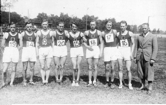 Męska sekcja lekkoatletyczna Jagiellonii Białystok, 1934 rok