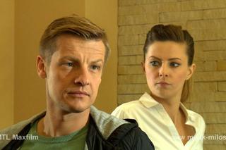 M jak miłość odc. 1158. Paweł Zduński (Rafał Mroczek), Aneta (Laura Breszka)
