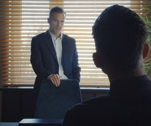 M jak miłość odc. 1868. Kamil (Marcin Bosak), Andrzej Budzyński (Krystian Wieczorek)