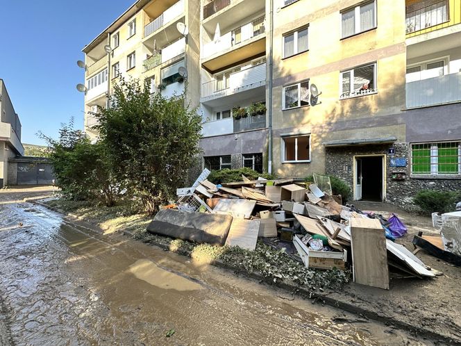 Pojechaliśmy do Kłodzka. Niszczycielski żywioł spustoszył miasto. Trwa wielkie sprzątanie