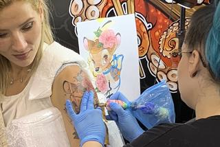 Tattoo Konwent Katowice 2022. Tatuatorzy tworzą piękne tatuaże