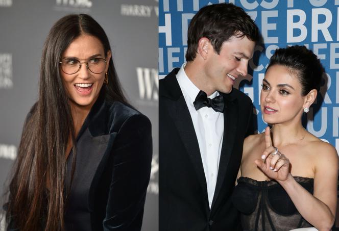 Demi Moore, Aschton Kutcher, Mila Kunis