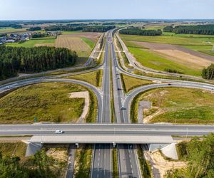 Budowany odcinek S61 Łomża Zachód-Stawiski