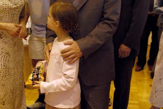 Monika Miller z dziadkiem