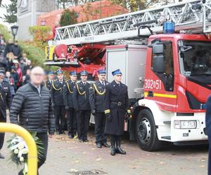 Przejmujący pogrzeb strażaka, który zginął podczas obławy na Grzegorza Borysa