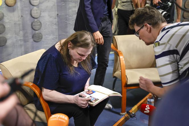 Dawno niewidziana Agata Wróbel pojawiła się na premierze autobiografii. Tak dziś wygląda medalistka olimpijska