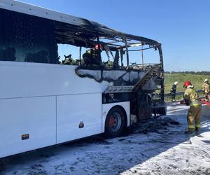   Pożar autokaru ze szkolną wycieczką pod Ostródą. Dzieci jechały z Iławy do Olsztyna