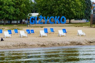 Plaża Miejska w Giżycku nad Jeziorem Niegocin