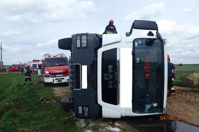 Groźne wypadki na podlaskich drogach
