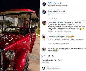 Wypoczywa w Egipcie po szaleństwach w Polsce! J. Lo wije się na hamaku