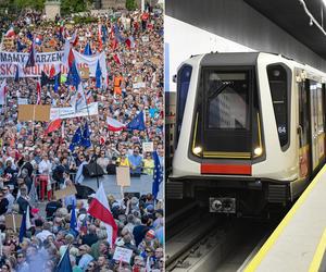 Na Marsz Miliona Serc jedź metrem lub pociągiem. Złota rada warszawskich urzędników
