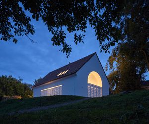 Dom Oskar, Kamenná Lhota, Czechy. Architekt: Jan Žaloudek 