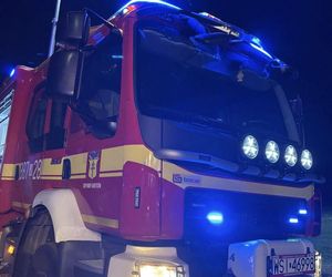 Ciężarówka wjechała w dom pod Siedlcami